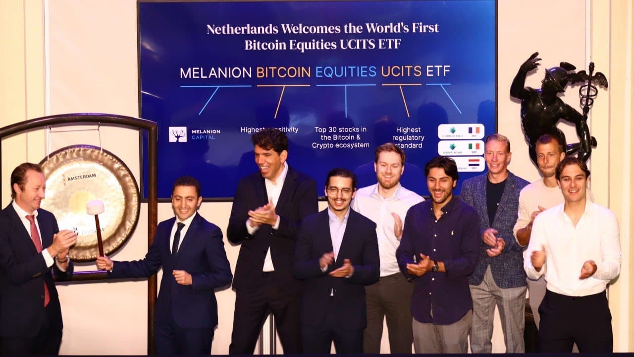 Melanion Bitcoin Equities UCITS ETF at Euronext